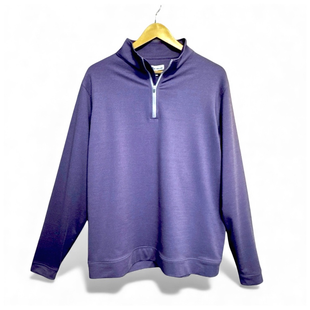 Peter Millar Men’s Perth Performance Quarter-Zip. Large - Picture 3 of 8